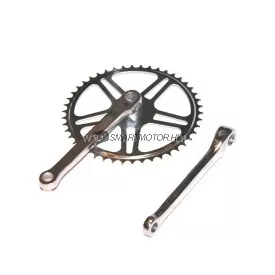 Hajtómű Z46 ékes 165 mm króm Everestt Krp