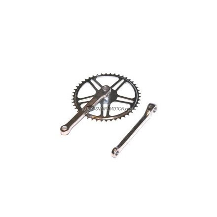 Hajtómű Z46 ékes 165 mm króm Everestt Krp