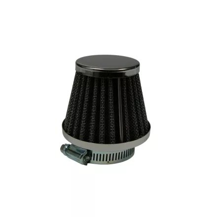 Levegőszűrő komplett, sport, 38 mm csatlakozási átmérő, egyenes, hosszú