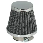 Levegőszűrő komplett, sport, 38 mm csatlakozási átmérő, egyenes, hosszú