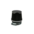 Levegőszűrő komplett, sport, 38 mm csatlakozási átmérő, egyenes, rövid