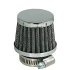 Levegőszűrő komplett, sport, 38 mm csatlakozási átmérő, egyenes, rövid