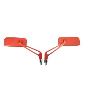 Tükör 10-es fém szögletes bordó