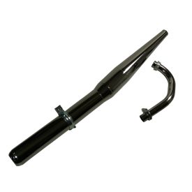   Kipufogó Dob, Krómozott Sport D32 Kpl., Simson S50, S51, S53