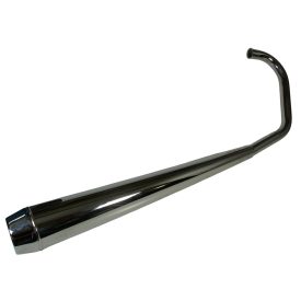 Kipufogó dob krómozott