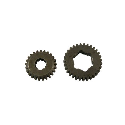 Sebességváltó fogaskerék pár 25 + 31 fogú, Simson S51