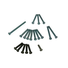   Motorfedél (dekni) csavarkészlet M53/1 "Turbós" motorblokkhoz, horganyzott, Simson KR51/1