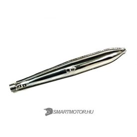 Kipufogó dob krómozott