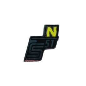 Deknimatrica, "S51N", sárga, Simson S51