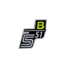 Deknimatrica, "S51B", sárga, Simson S51