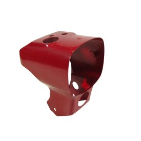 Fényszóróház, piros, fényezett, Simson SR4-2