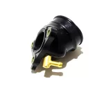 Szívócsonk, 125-200 ccm 4T LC, 28 mm karburátor, 38 mm rögzítés, 3 lyuk, Gilera, Piaggio, Aprilia