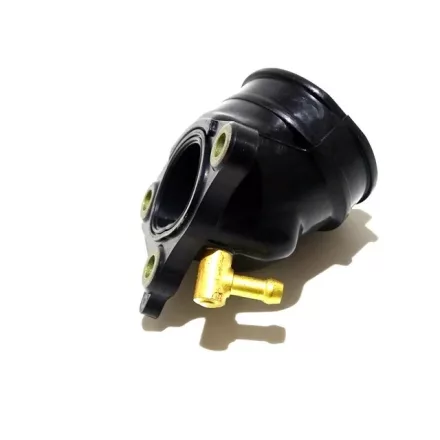 Szívócsonk, 125-200 ccm 4T LC, 28 mm karburátor, 38 mm rögzítés, 3 lyuk, Gilera, Piaggio, Aprilia