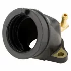 Szívócsonk, 125-200 ccm 4T LC, 28 mm karburátor, 38 mm rögzítés, 3 lyuk, Gilera, Piaggio, Aprilia
