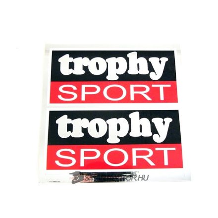 Matrica deknire trophy sport /pár/