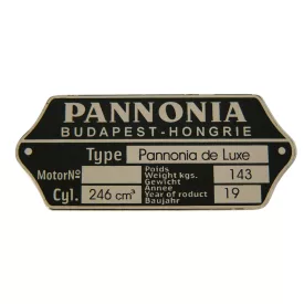 Típustábla /deluxe/