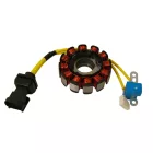 Gyújtásalaplap komplett, 12 pólusú, háromfázisú, 150 W, 84 mm, Derbi, Piaggio, Malaguti, Gilera, Aprilia