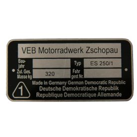 Típustábla /es250/1/