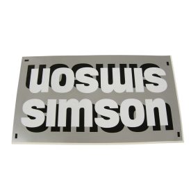 Matrica benzintankra, pár, Gyári forma, Simson S50, S51