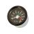 Fordulatszámmérő óra, fekete kerettel, távolsági fényszóró visszajelzővel, 10000 RPM, MMB, MZA, Simson S51, S53