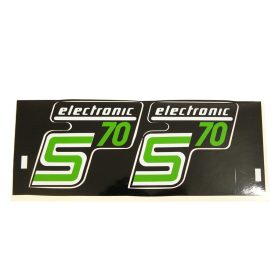 Matrica deknire, párban, elektronik, Simson S51