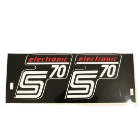 Matrica deknire, párban, elektronik, Simson S51