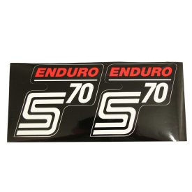 Matrica deknire, párban, S70 enduro, Simson S51