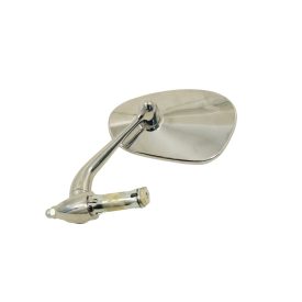   Visszapillantótükör kormányvégbe, jobb, krómozott, Simson AWO 425T, AWO 425S, SR2, SR2E