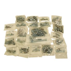   Csavarkészlet, komplett motorkerékpárhoz (motorblokk csavarjaival), MZA, Simson KR51/1