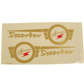 Matrica benzintankra, Pár, Simson SR4-3