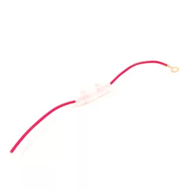 Biztosíték tartóval  hengeres vezetékes