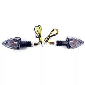   Villogó kpl. carbon füst búrával /pár/ /e jeles/ /index/