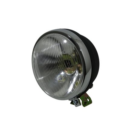 Fényszóró, komplett, BA20D és helyzetjelző foglalattal, Wesem foncsorral, Simson S51