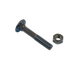   Motortartó kapupánt csavar, horganyzott középső, M8X45, horganyzott, DIN603, Simson S50, S51, S53