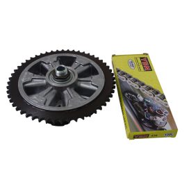 Lánckerék hátsó klt. /menesztő gumival/