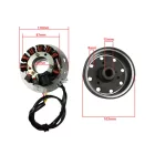 VAPE A70-3 gyújtásszett replika, 12 V, 100 W, Simson S50, S51, S53, S70, SR50, KR51/2