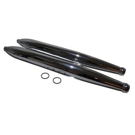 Kipufogó dob krómozott /pár/