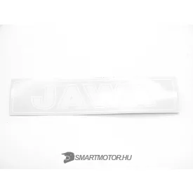 Matrica benzintankra jawa /fehér/