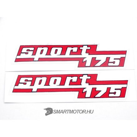 Matrica sport175 /pár/