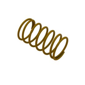 Rugó hátsó kuplunghoz nyomó d44 22kg sárga