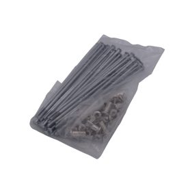 Küllő+anya 148 mm garn./króm/