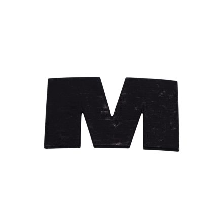 Embléma benzintankra "m" fekete