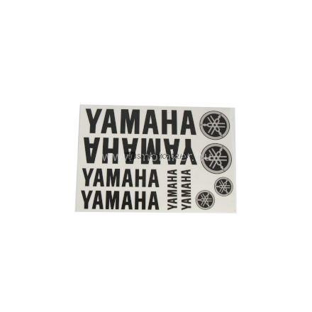 Matrica szett YAMAHA Ezüst Dombornyomott 17,5x25cm