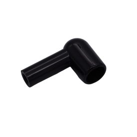 Gyertyapipa hajlított /bakelit/