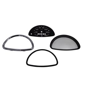 Kilométer óra üveg+keret+számlap