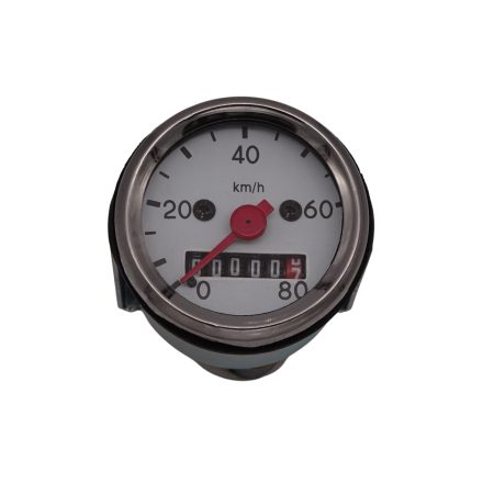 Kilométer óra 80-as, feszültségszabályzó, 48mm, Simson S50, S51