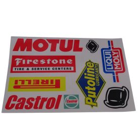 Matrica klt. motul,pirelli,castrol,putoline