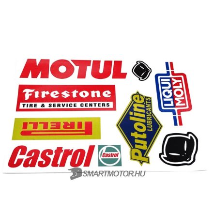 Matrica klt. motul,pirelli,castrol,putoline