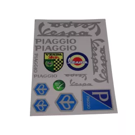 Matrica klt. vespa  ezüst