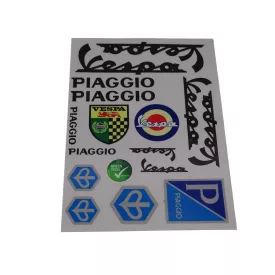 Matrica klt. vespa  fekete